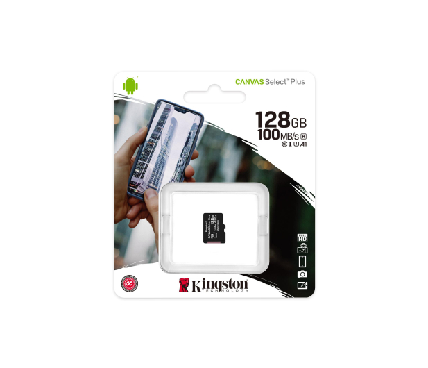 Kingston 128GB micSDXC Canvas Select Plus Class 10 UHS-I/U1 - 1349726 - zdjęcie 2